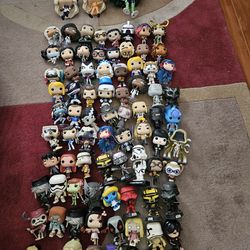 Lot of 82 loose funko-- Great resell lot