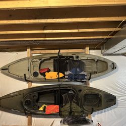 Fishing Kayaks With All Equipment 