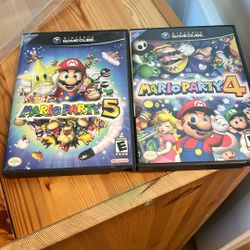 Mario Party 4&5 Nintendo Gc 