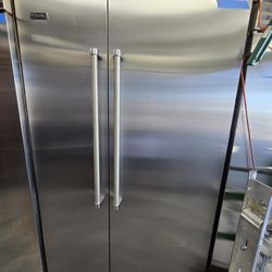 Viking professional 48" stainless steel Built-in refrigerator 