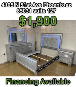 Queen size bedroom set brand new