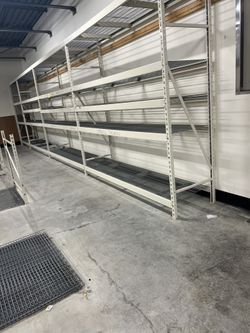 Wide Span Bulk Storage Shelving
