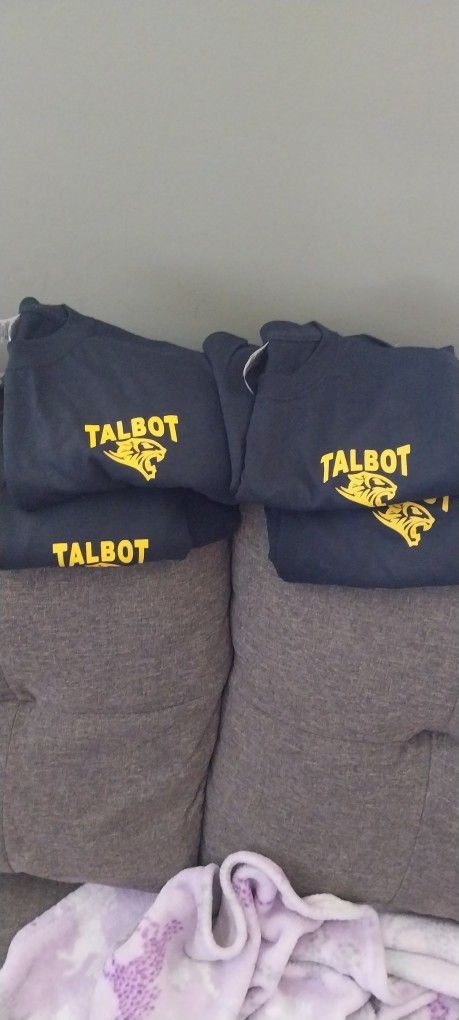 Talbot Middle School Shirts 4 Available With Logo Size Small In Adults..fall River Schools ..pick Up Only In Fall Rver Mass Details Below Free