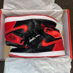 Jordan 1 Satin Bred 