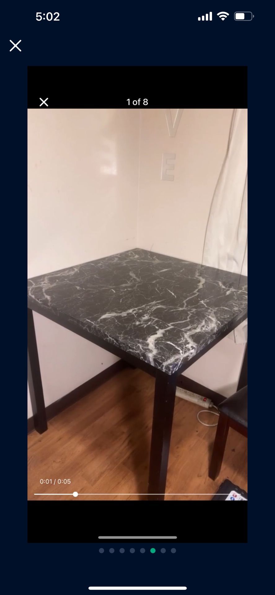 Marble kitchen Table $120