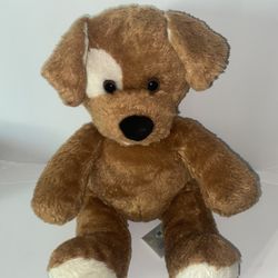 Build A Bear brown dog Plush 11"