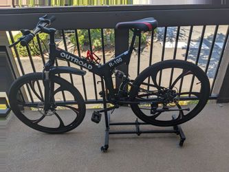 FOLDING OUT ROAD MOUNTAIN BIKE NEW