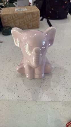 Ceramic Elephant Figurine