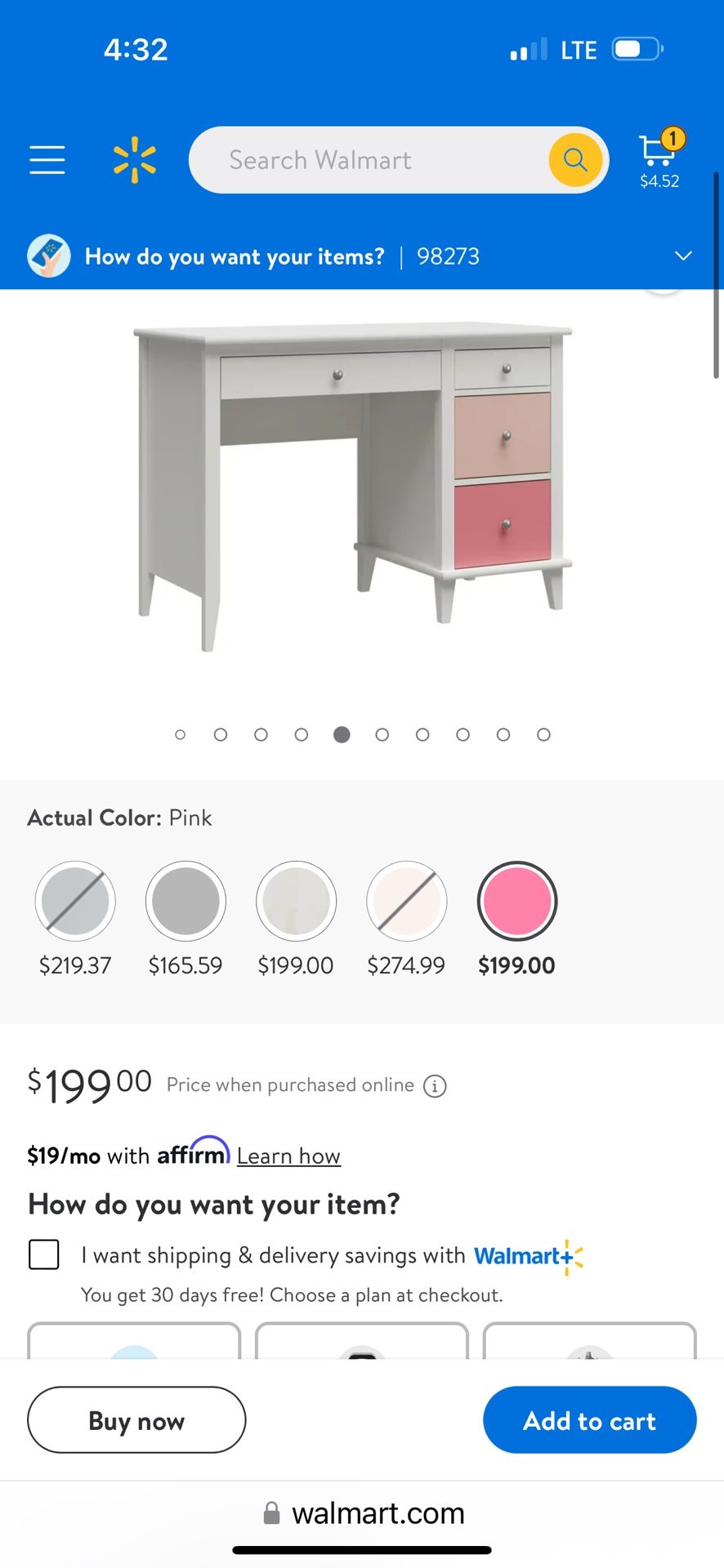 Girl Desk