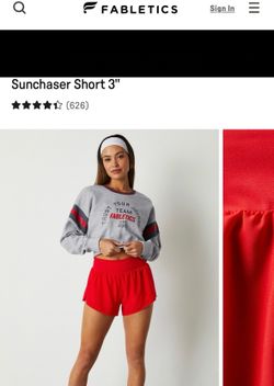 NEW WITH TAGS! Fabletics 3” Shorts