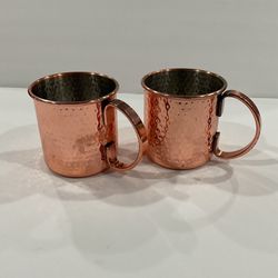 Set of 2 Moscow Mule Mugs