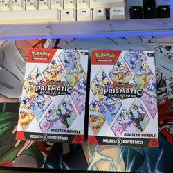 Pokemon Prismatic Booster Bundle