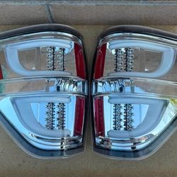 09-14 Ford F-150 LED Tail Lights Luces Traseras Calaveras Micas Faros Lamps