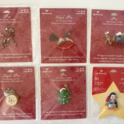 Christmas Hallmark Lapel Pins $3 Each