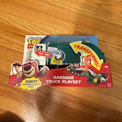Disney Pixar Toy Story Garbage Truck Playset - Transforms