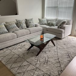 Couch And Rug Set 