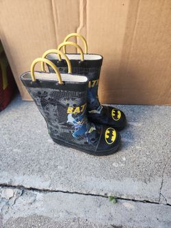 Batman Rain Boots Kids 