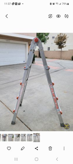Little Giant Ladder Extends to 15 Feet