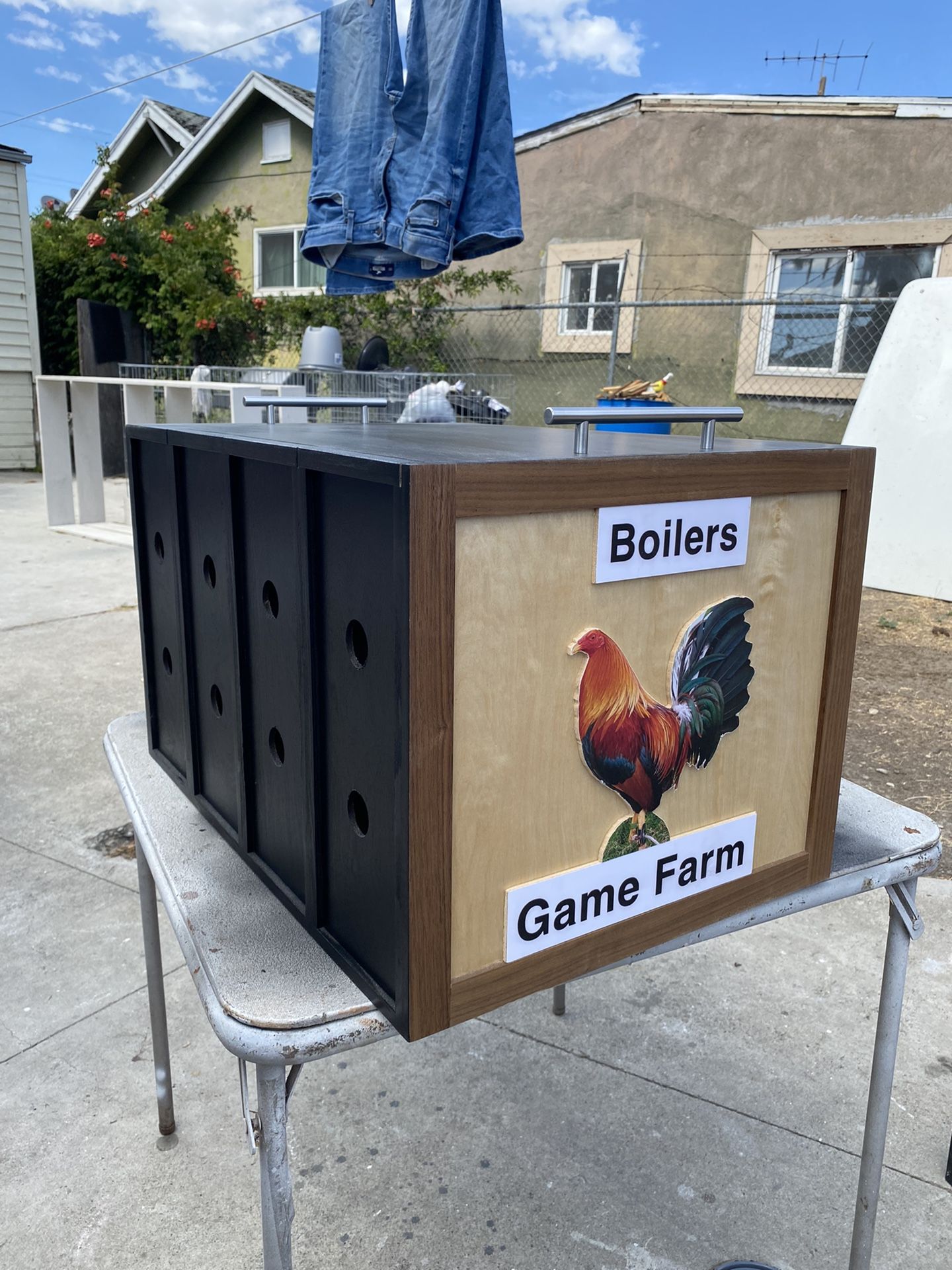 Cajas Para Transportar Gallos