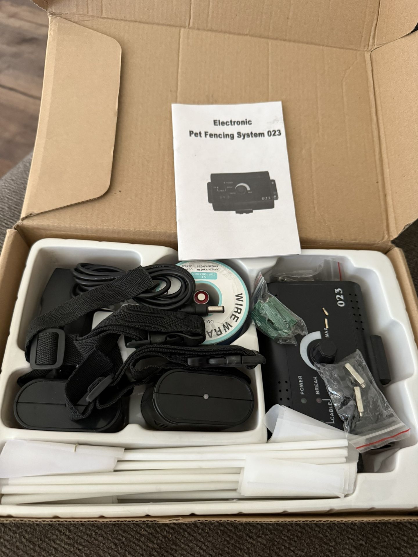 Electric pet fence