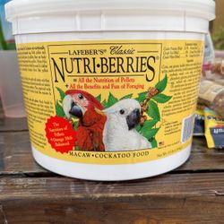 Nutri-berries (macaw&cockatoo Food)
