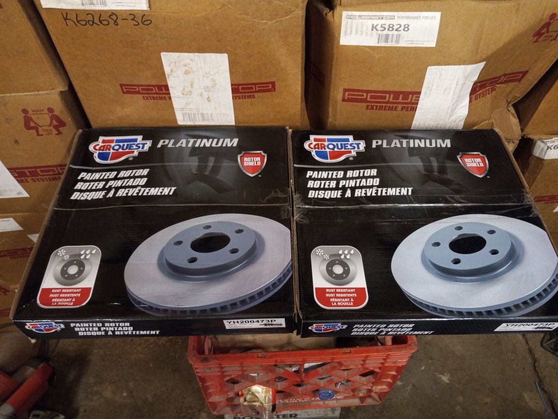 #200473 Cadillac Front Rotors