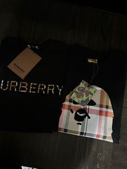 Burberry and Burberry bape tee