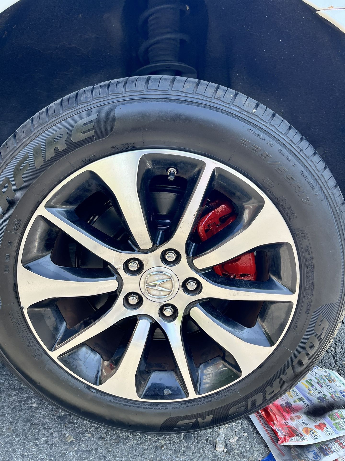 17” Acura Rims 5x114.3
