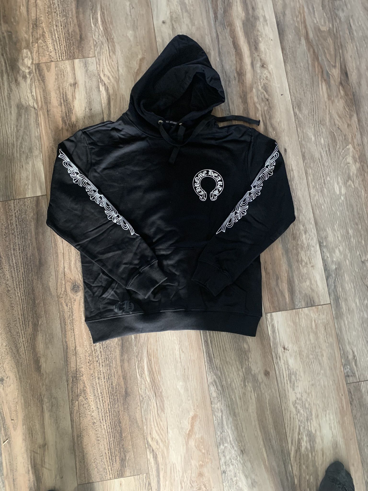 Medium Authentic Chrome Hearts Mens Hoodie