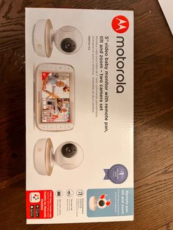 Motorola Baby Monitor with 2 Cameras