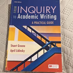 Inquiry To Academic Writing A Practical Guide