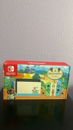 Nintendo Switch Animal crossing edition