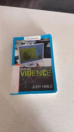 Criminal Evidence book