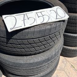 275. 55 R 20. 3 tires