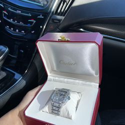 VVS MOISSANITE LUXURY WATCH (DIAMOND TESTER CERTIFIED)