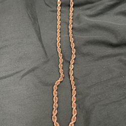14k Yellow Gold Chain 