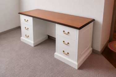 Modern Executive Desk | Fully Restored | Solid Wood |