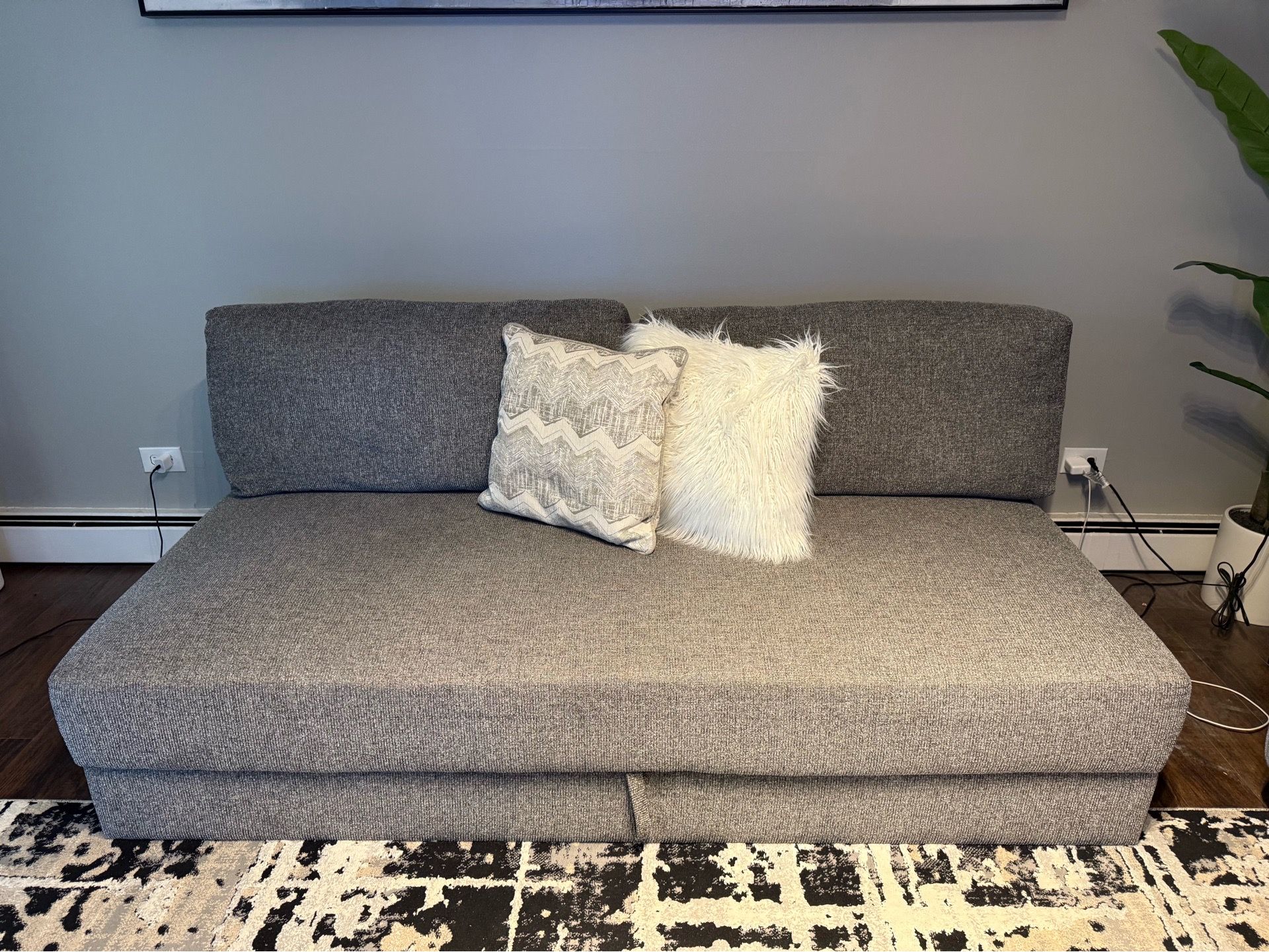 Sofa Bed (Gray)