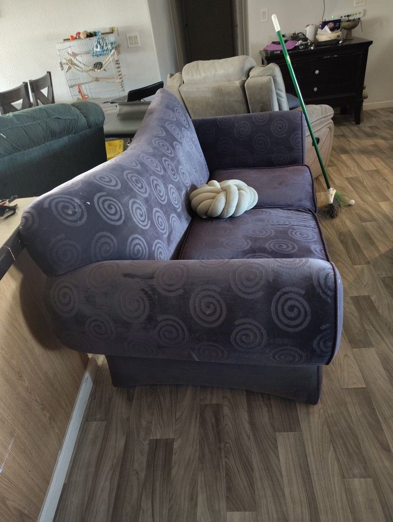 Purple Couch