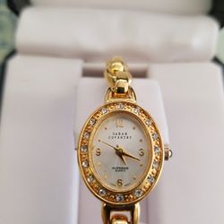 Sarah Coventry Supreme Quartz Gold Watch