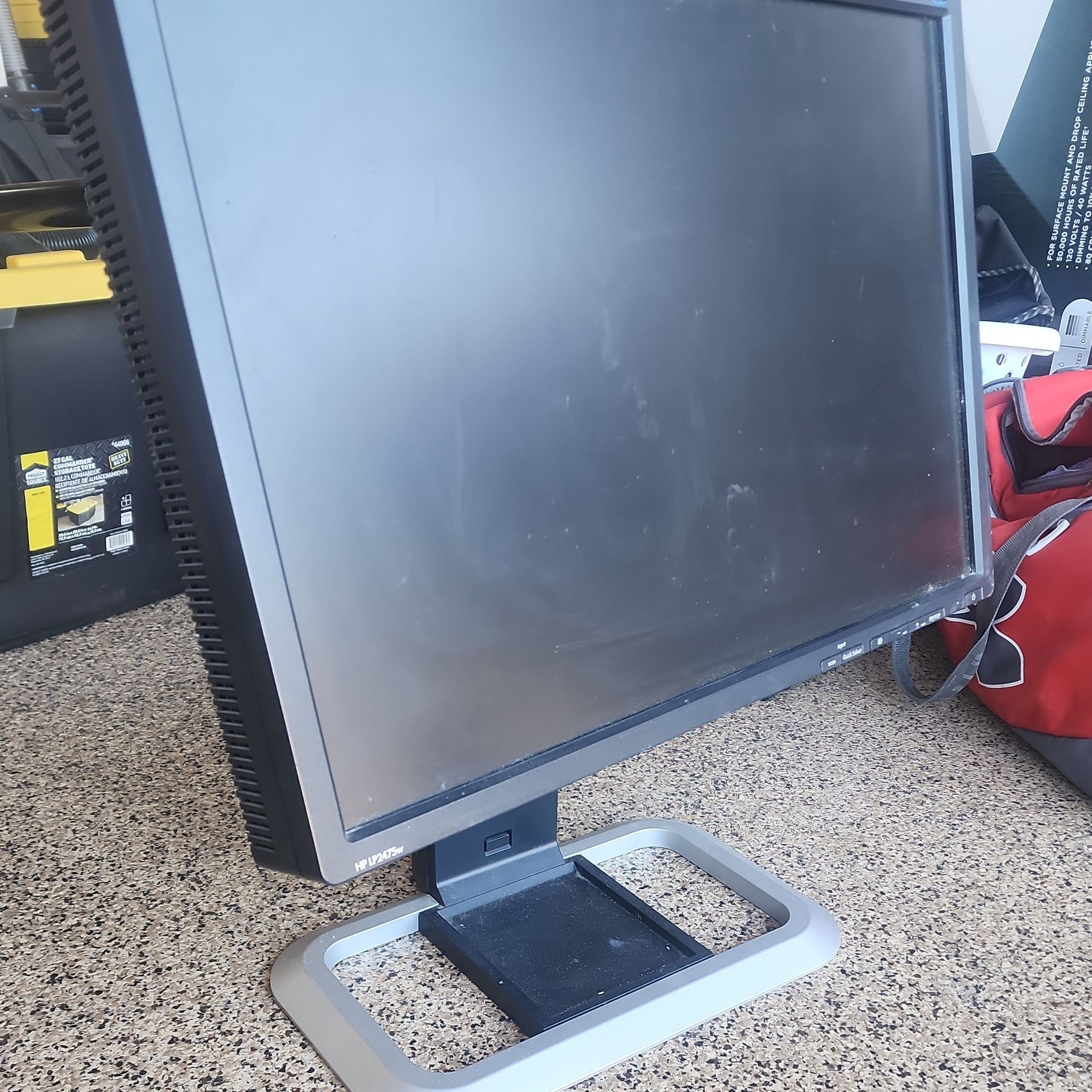 LCD Computer Monitor with Adjustable Stand