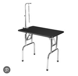 Pet Folding Grooming with  Stainless Steel Legs