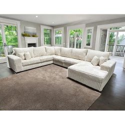 New Ivory Sectional 💥Tax Season Sale 💥