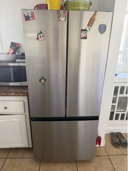 Midea Stainless Steel Refrigerator