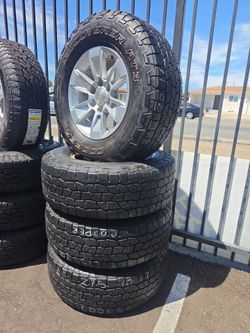 17" CHEVY WHEELS AND COOPER TIRES  $600 CASH PRICE