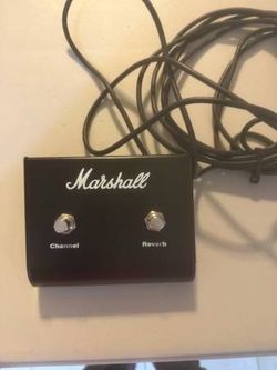Marshall 2 function footswitch - $30 (Surprise)