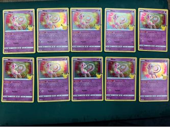 10 Mew Holo 011/025 from Celebrations Set