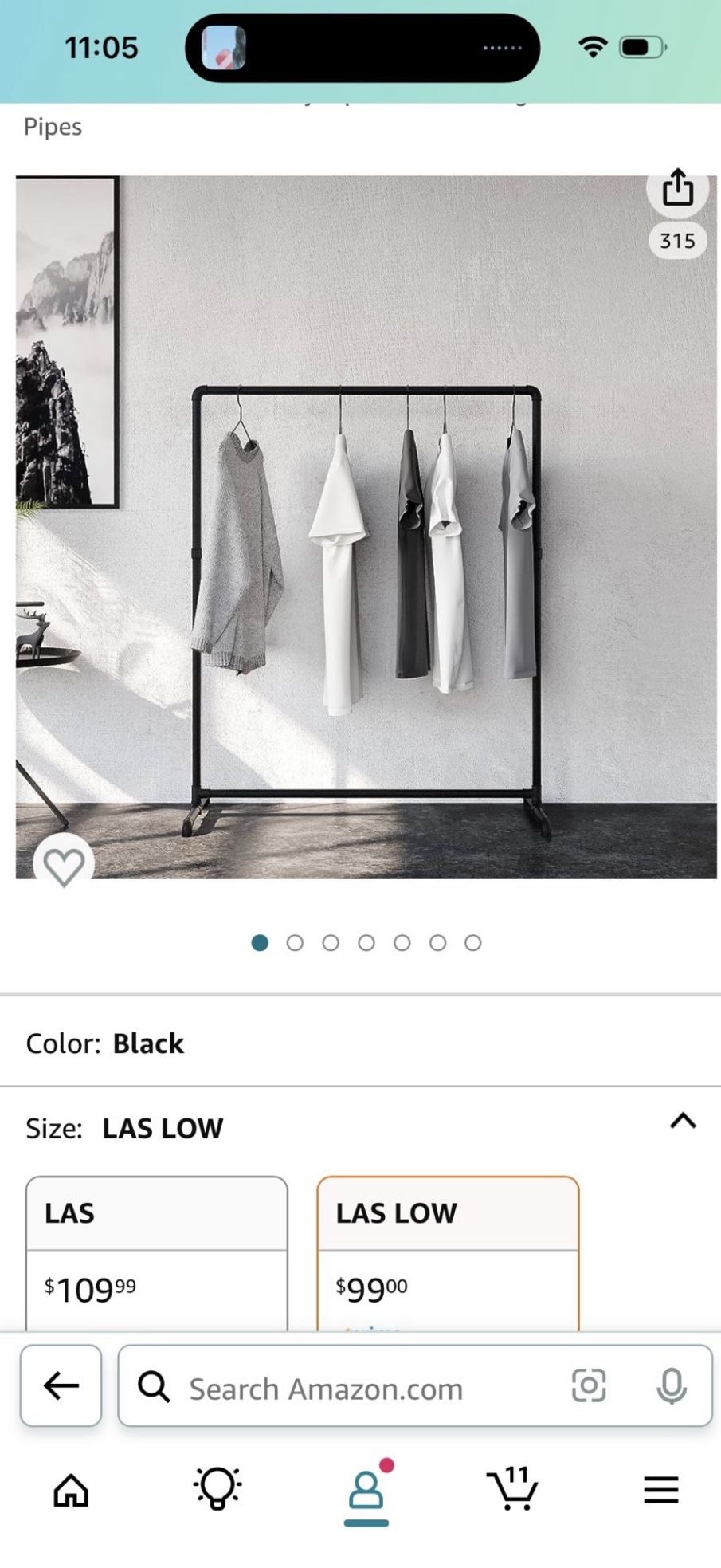 Industrial Pipe Clothing Rack, Heavy Duty