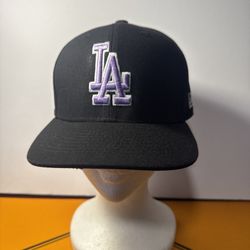 Los Angeles Dodgers New Era 75th World Series Lavender 9fifty Snapback