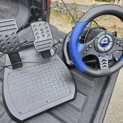 Hori Steering Wheel And Pedals For PS4